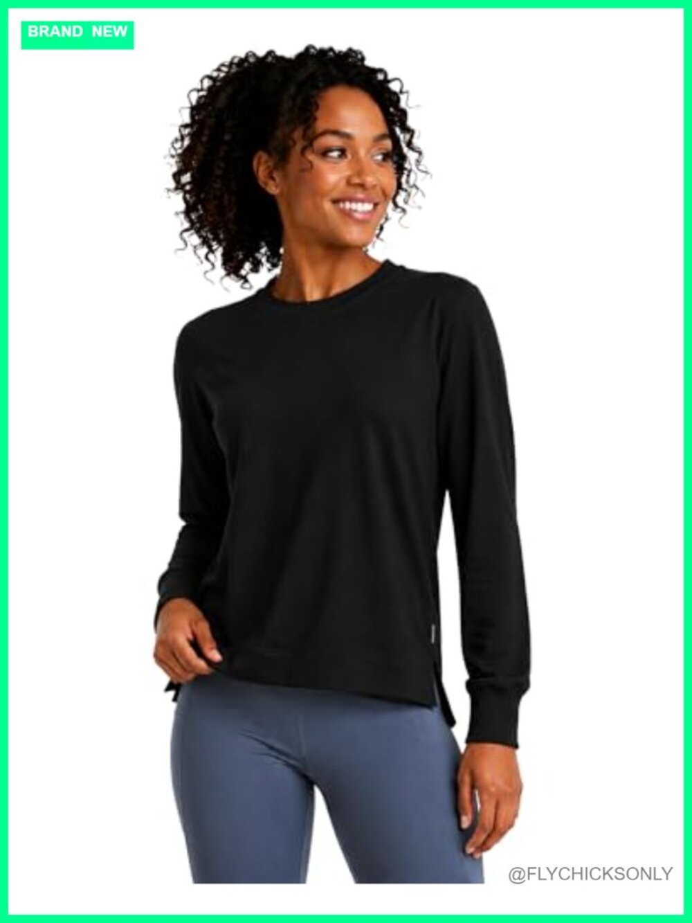 Spyder Womens Soft Fleece Crewneck Pullover Sweatshirt Long Sleeve